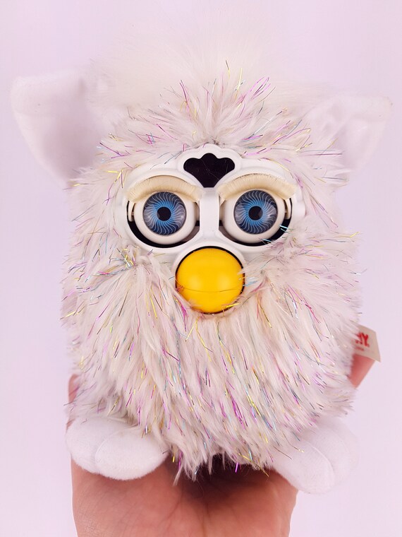 ファービー 白 ファービー2 グレー (ジャンク品/スプーン付き) 【公式