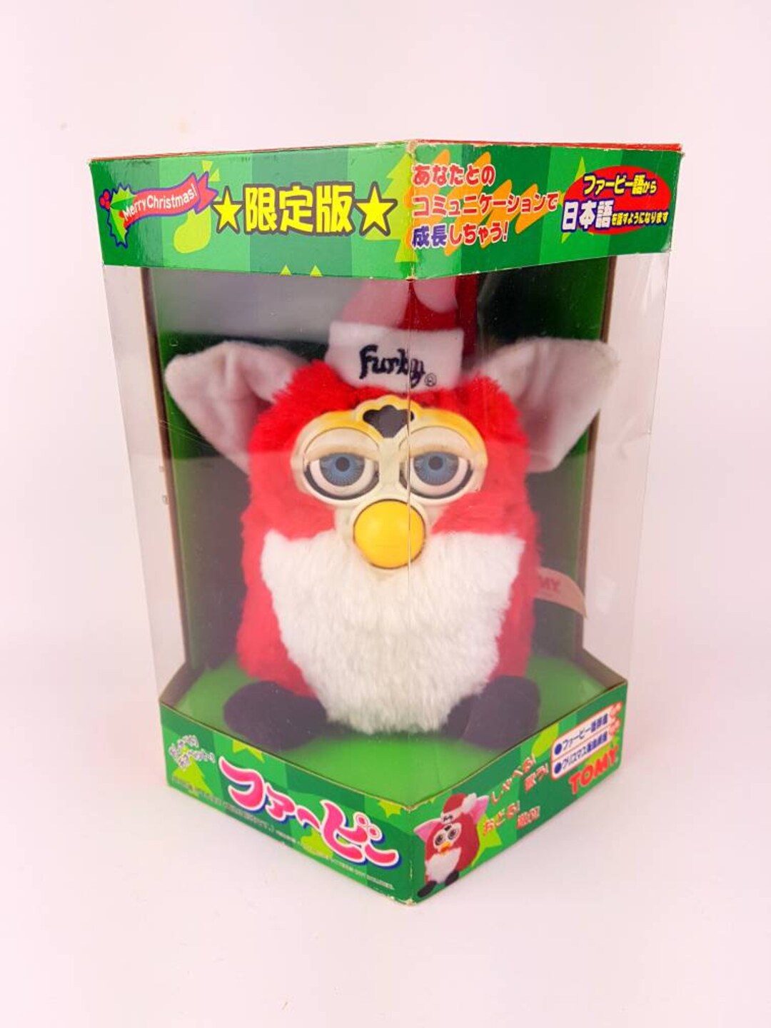Japanese Furby Santa Claus With Box Very RARE 1999 Special