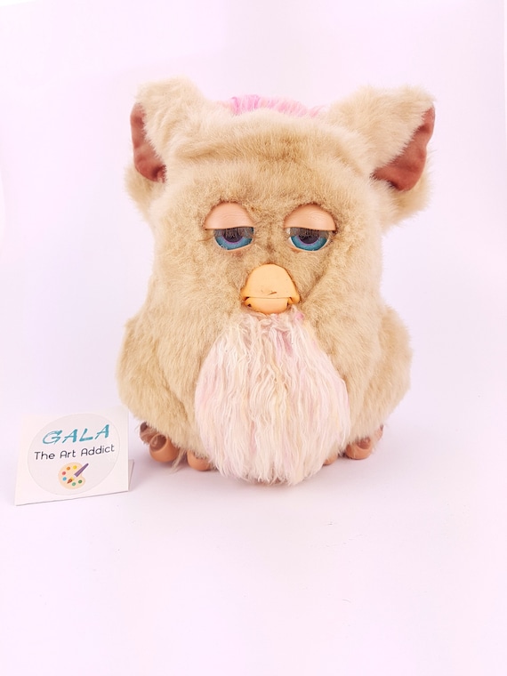 Furby Sand 2005 NOT WORKING Rare Brown and Pink ファービ