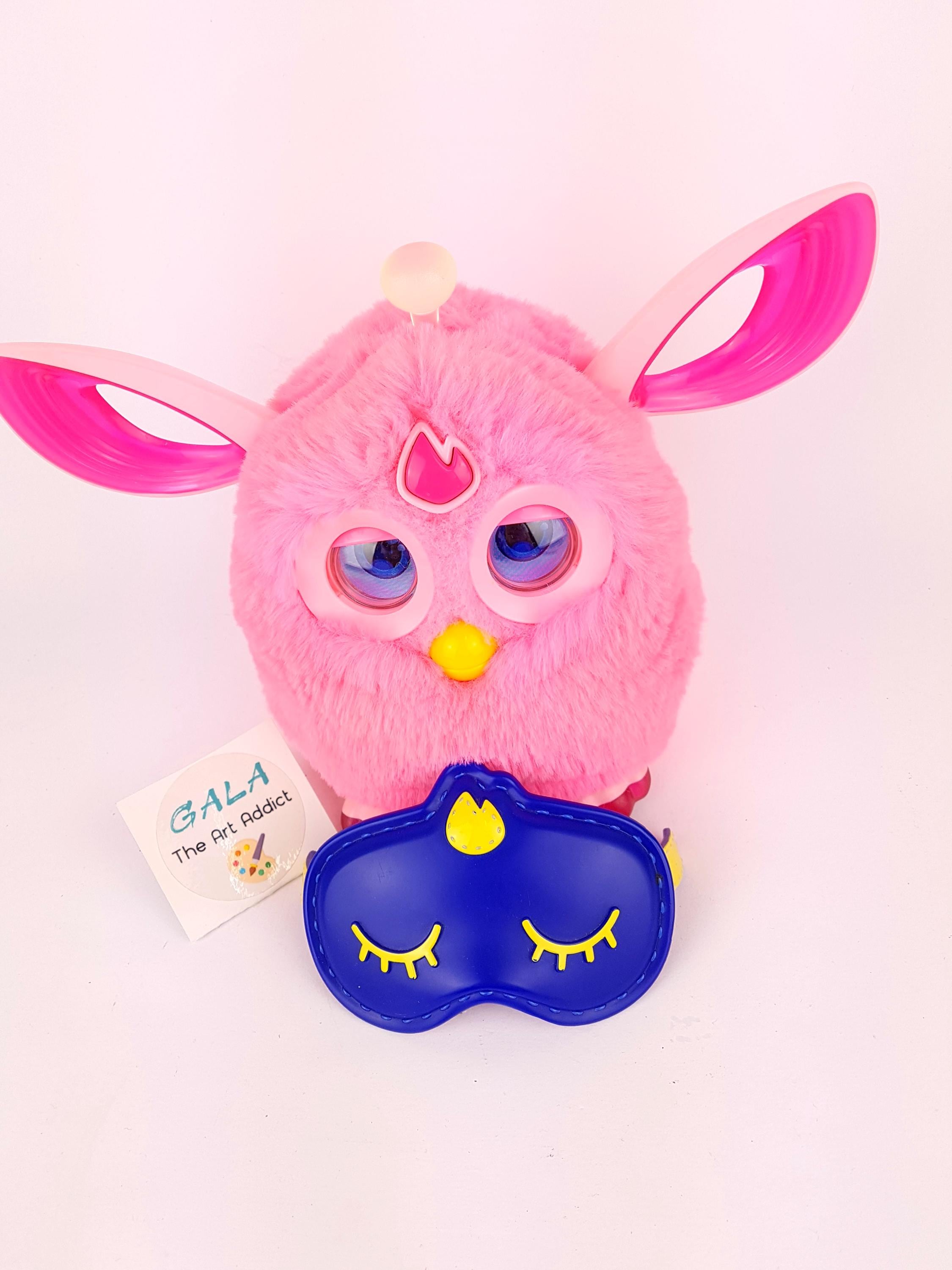 Furby Connect Pink WORKING 2016 Rare Edition With Sleeping Mask