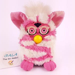 Furby Raspberry Swirl Prototype Custom Ultra Rare Old 1998 Furbies