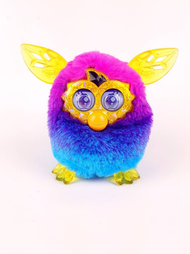 Furby Crystal Series Special Edition Pink Purple Blue Golden Boom