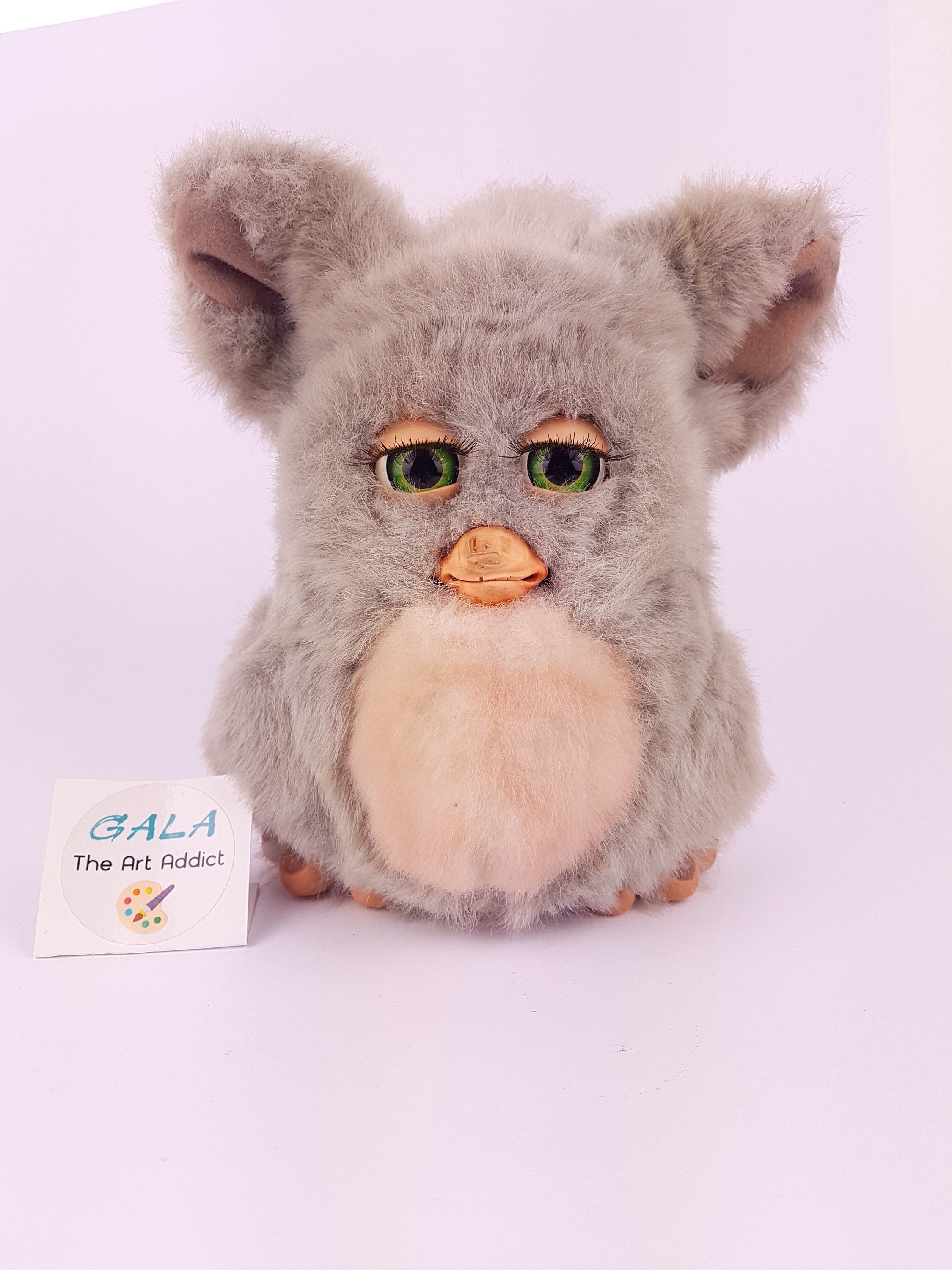 Furby Sleepy Pink 2005 WORKING Rare Gray and Pink ファービ Furby Sleepy Pink 2005 WORKING Rare Gray and Pink ファービ