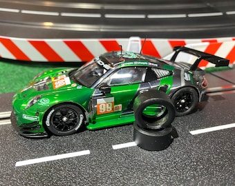 Carrera Porsche 911 RSR GT3, GT3 R, GT3 Cup Rear Tires (1 Pair; Size 225x95x157/50-14)