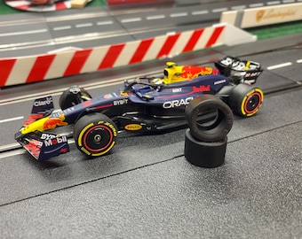 Carrera Formula 1 Rear Tires  - Red Bull Oracle Racing RB20 released 2025 (1 Pair, Size 230x140x161/90-14)