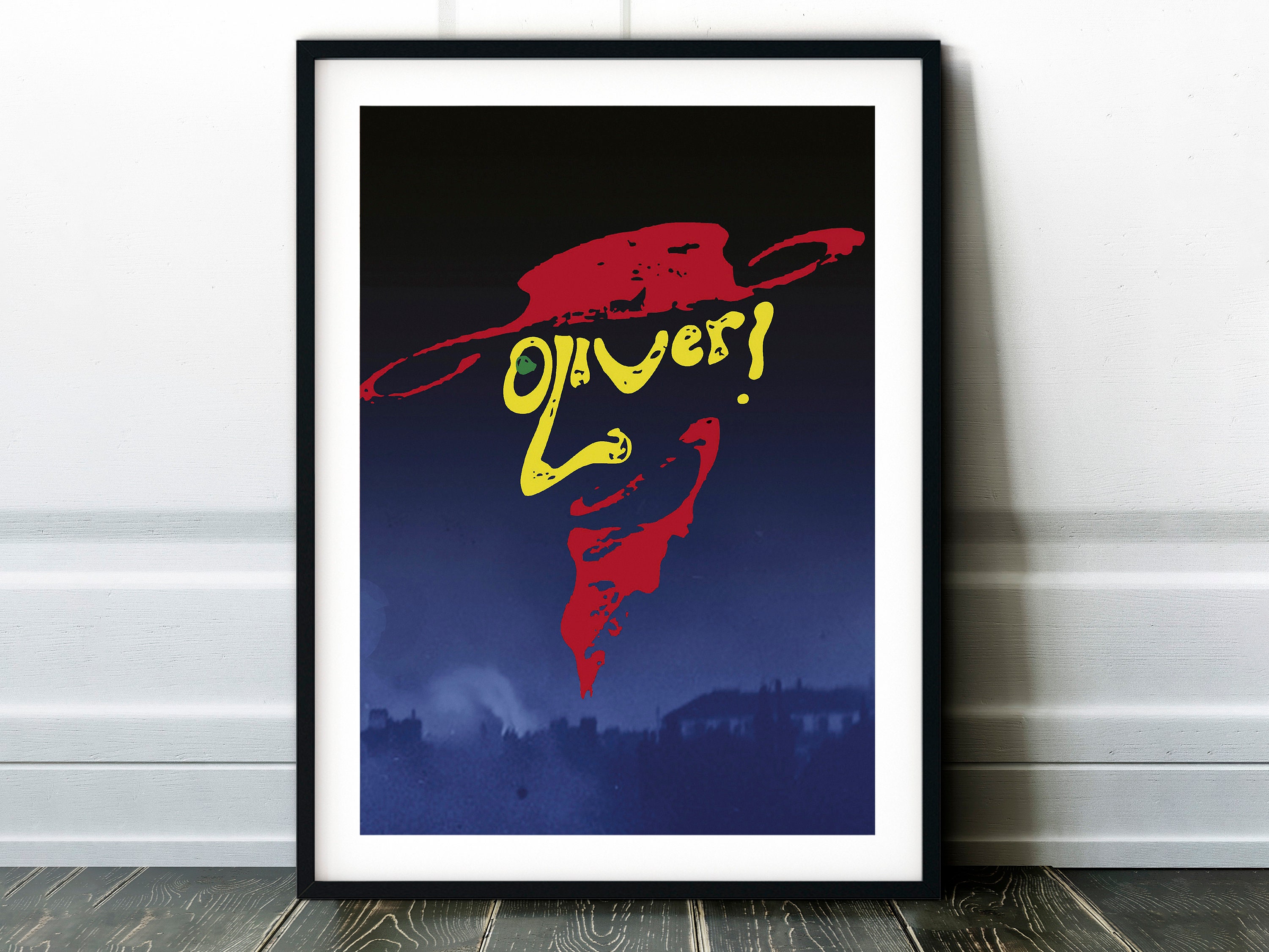Poster Mural Oliver Twist - 30 X 45 Cm - Style Littéraire Et Esthétique Pour Salon Et Chambre