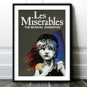 Les Misérables Musical Print