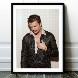 Pedro Pascal Print Poster Movies Series