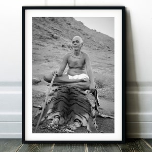 Ramana Maharshi Print Poster