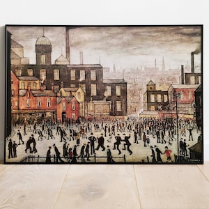 LS Lowry - Our Town - 1943 Print Poster