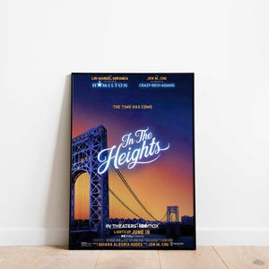In The Heights Musical Theatre Print Poster
