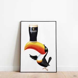 Lovely day for a Guinness Print Poster
