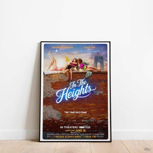 In The Heights Musical Theatre Print Poster