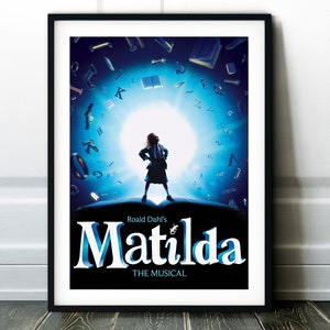 Matilda Musical Print Poster