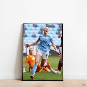 Chloe Kelly Manchester City Womens Football Print Poster