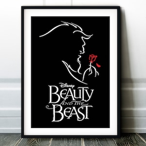 Beauty and the Beast Musical Print