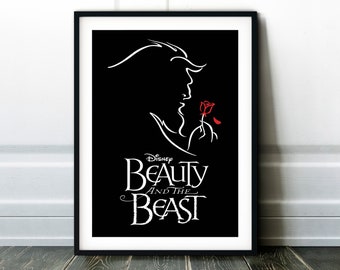 Beauty and the Beast Musical Print