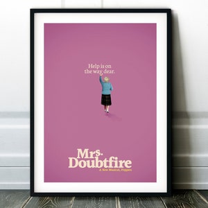 Mrs. Doubtfire The New Comedy Musical Print Poster