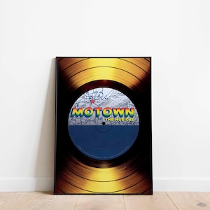 Motown Musical Theatre Print Poster