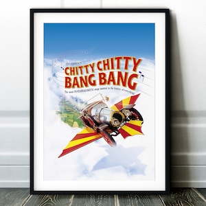 Chitty Chitty Bang Bang Musical Print Poster