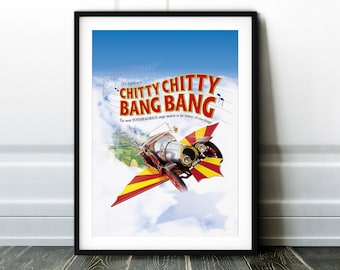 Chitty Chitty Bang Bang Musical Print