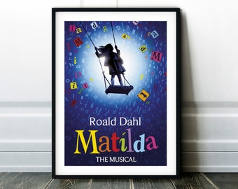 Matilda Musical Print Poster