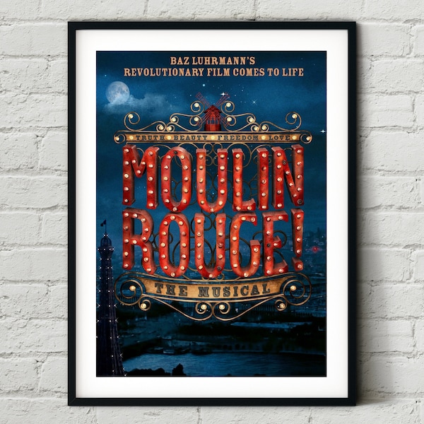 Moulin Rouge Musical Print