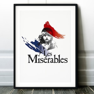 Les Misérables Musical Print