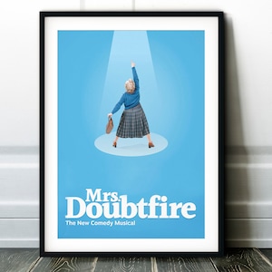 Mrs. Doubtfire The New Comedy Musical Print Poster