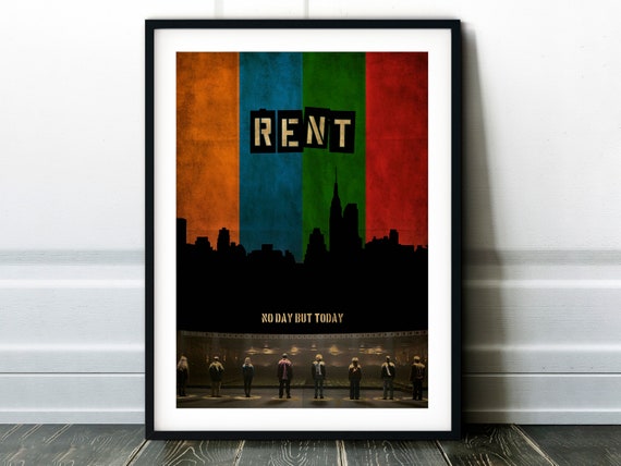 Rent Musical Print - Etsy