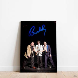 Buddy Musical Theatre Print Poster