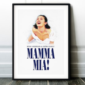 Mamma Mia Musical Print Poster