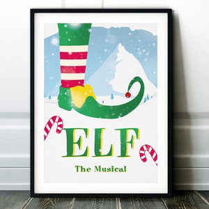 Elf Musical Print