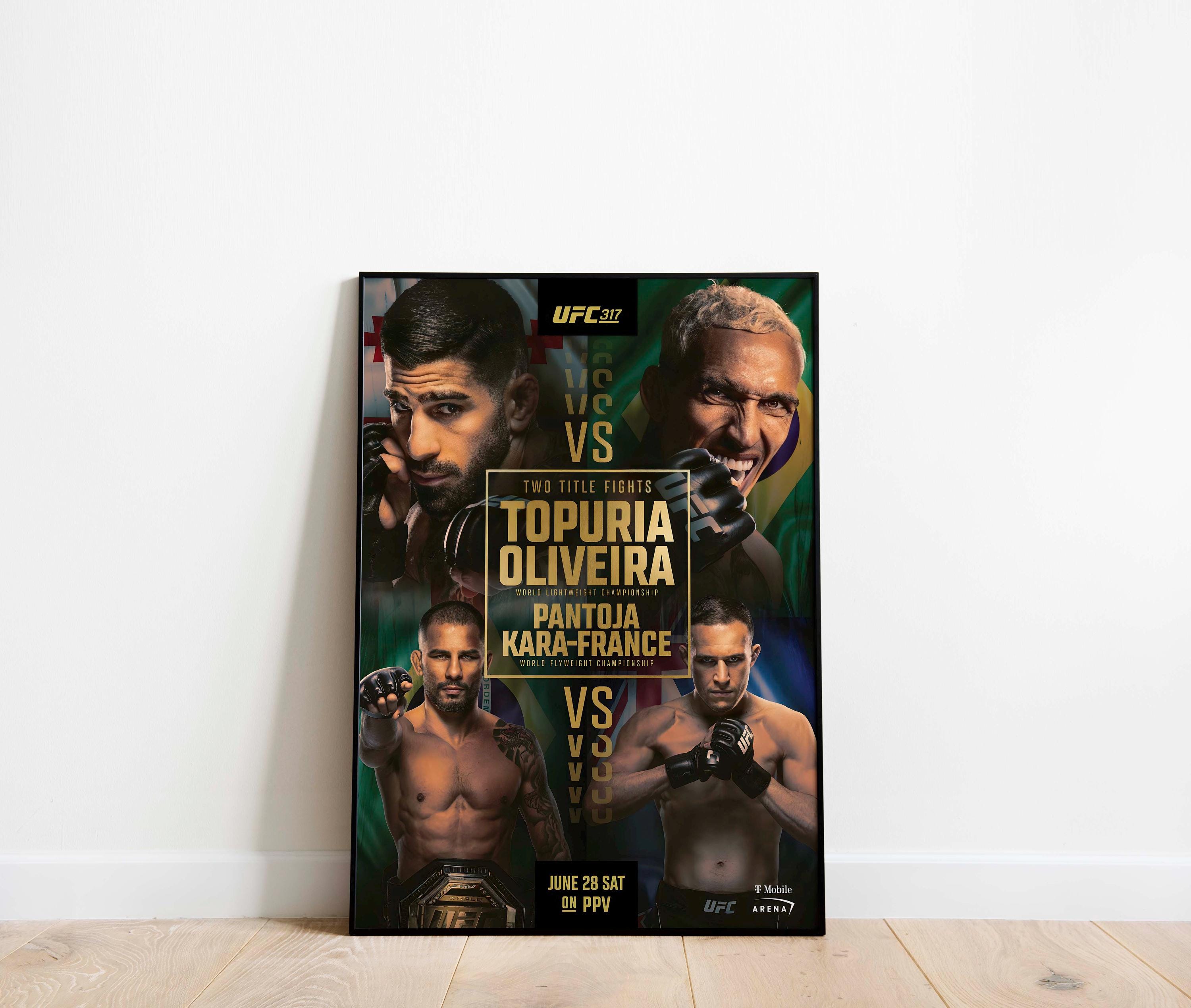 Topperia UFC 317 | June 28, 2025 | Topuria Vs. Oliveira | Las Vegas, Nevada ...