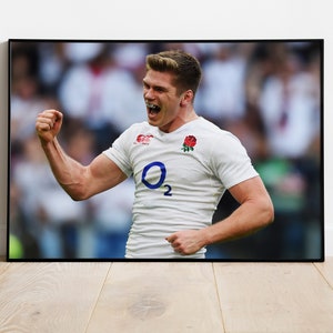 Owen Farrell England Rugby Six Nations Poster