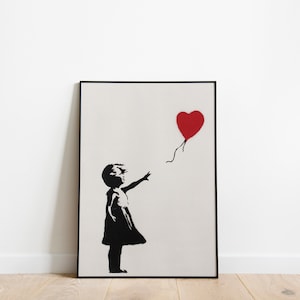 Balloon Girl, Banksy 2002 Print Poster