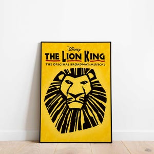 Lion King, The Musical Theatre Print