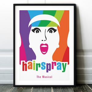 Hairspray Musical Print Poster