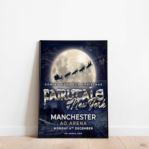 Fairytale of New York Musical Theatre Print Poster