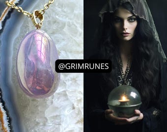 Clairaudience and Mediumship Psychic Gifts Necklace Divination