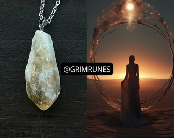 Desert Astral Realm Portal Enhanced Necklace