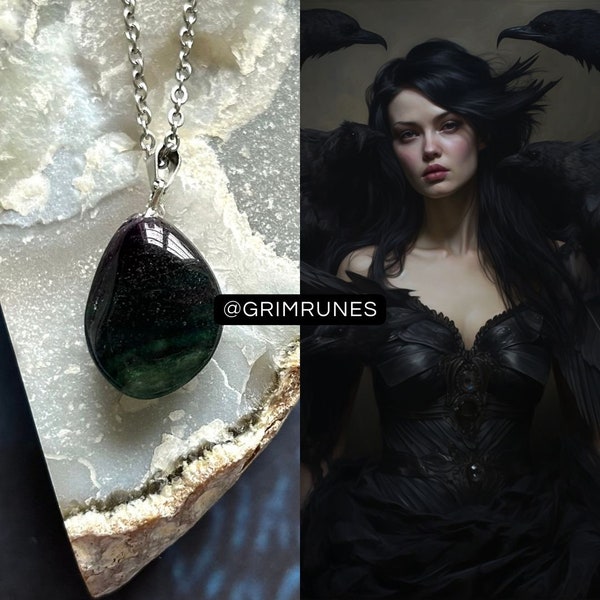 The Morrigan Portal Direct Magic Portal to The Morrigan Enhanced Necklace