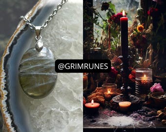 Business Upgrade Spell Better Finances, clients, customers Enhanced Necklace