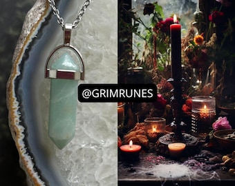 Business Upgrade Spell Better Finances, clients, customers Enhanced Necklace