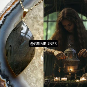 Psychometry Ability Spell Enhanced Necklace