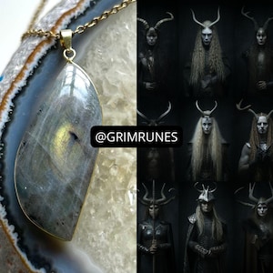 Völuspá&#39;s Gateway Spell Enchanced Necklace