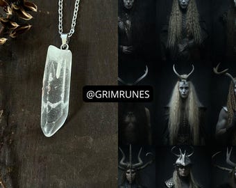 Völuspá's Gateway Spell Enchanced Necklace