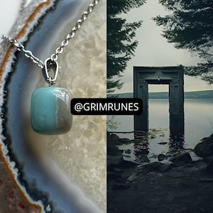 Collar mejorado del portal del reino astral del lago sereno