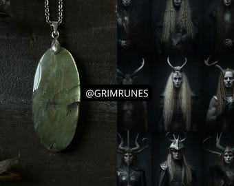 Völuspá's Gateway Spell Enchanced Necklace