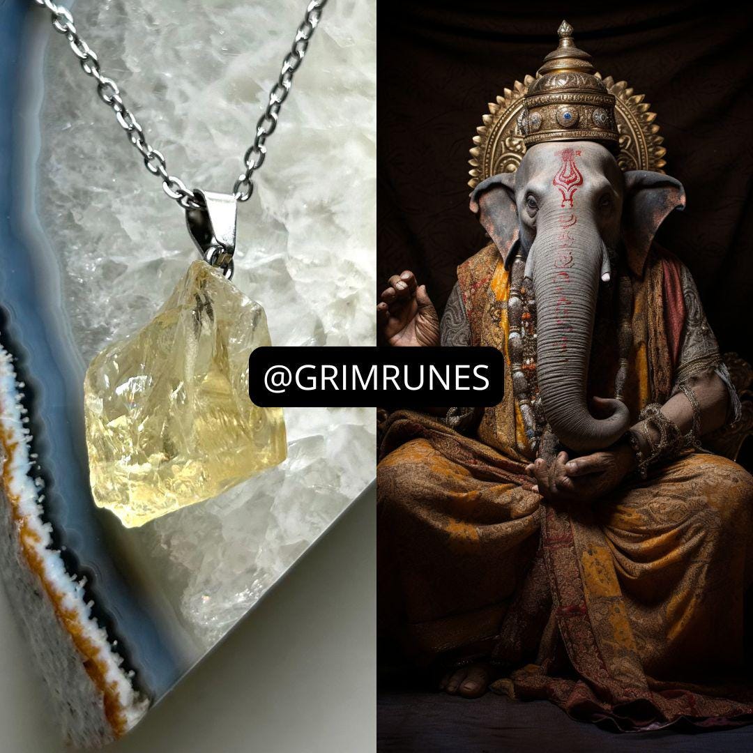 GANESHA Portal Direct Magic Portal to Ganesha Enhanced Necklace - Etsy